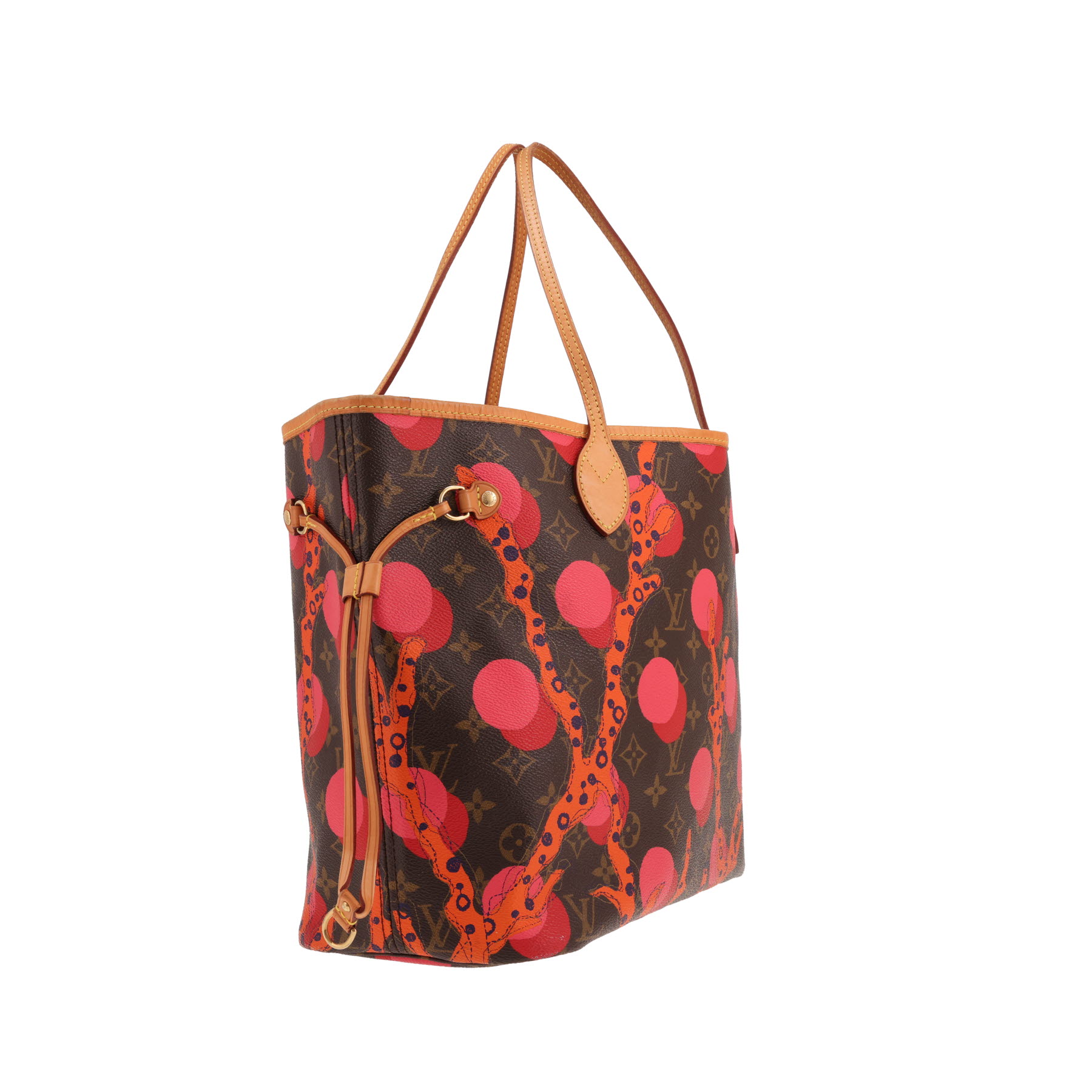Louis Vuitton Neverfull Limited Edition tote bag in brown Monogram canvas and natural leather