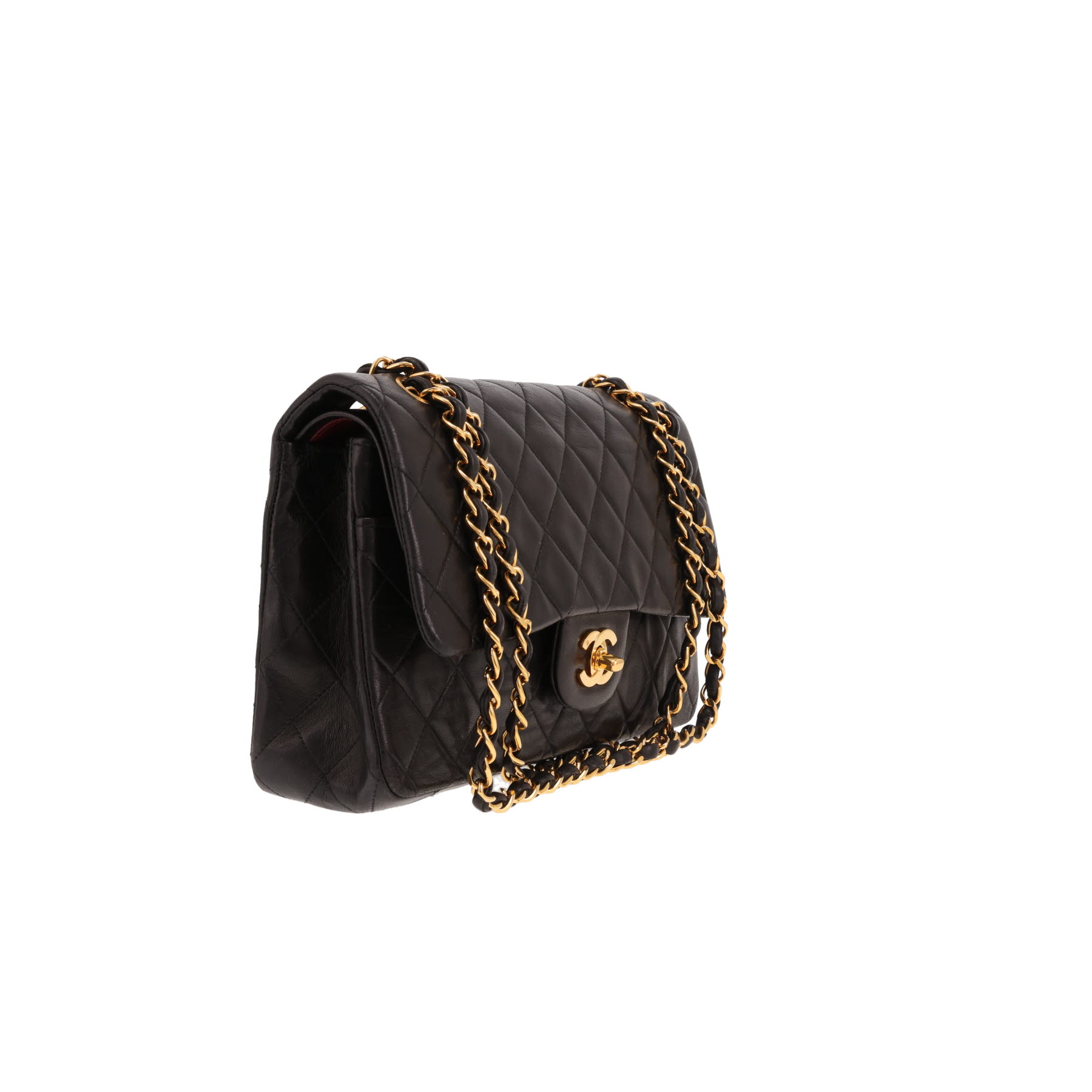 Sac à main Chanel  Timeless Classic en cuir matelassé noir