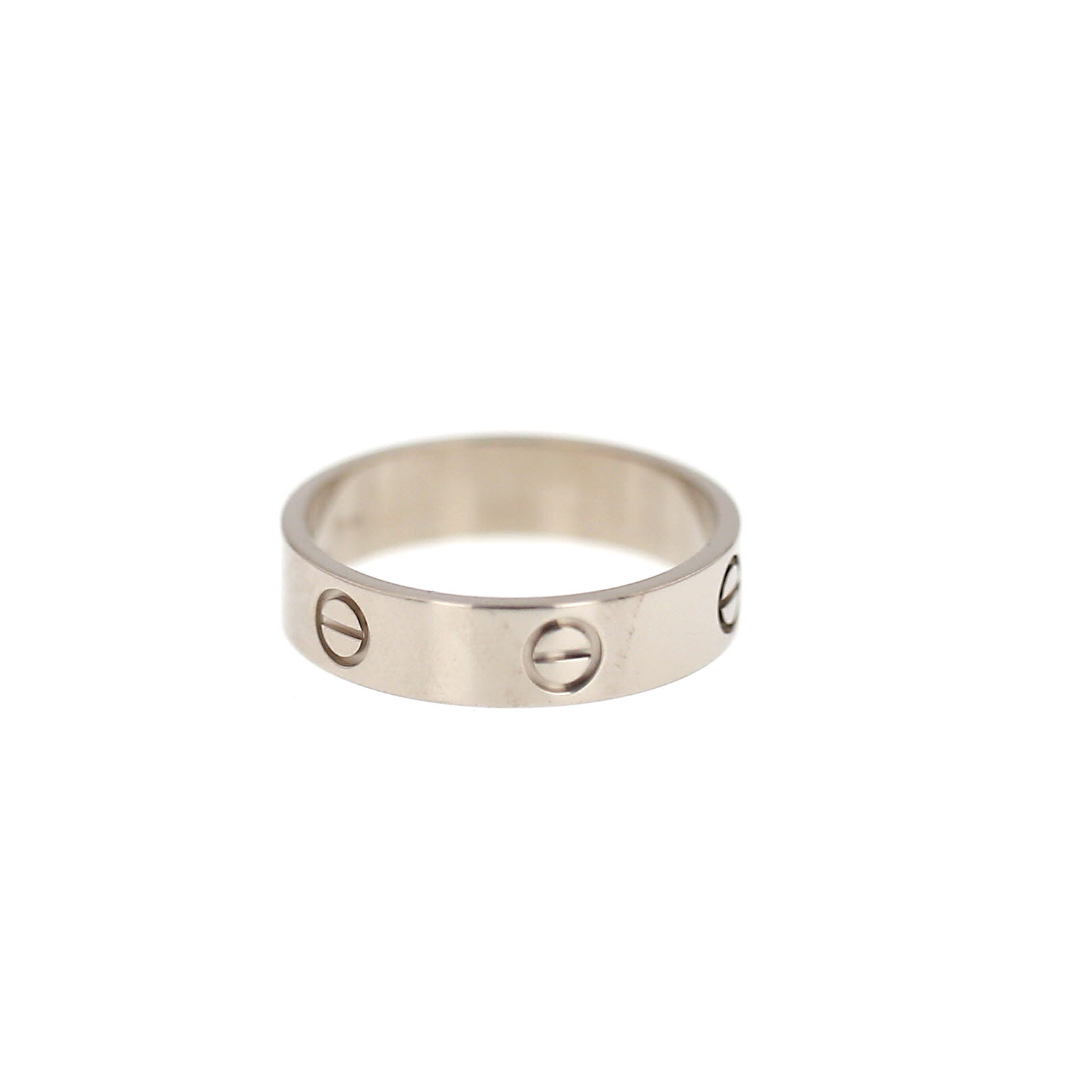 Bague Cartier Love en or blanc