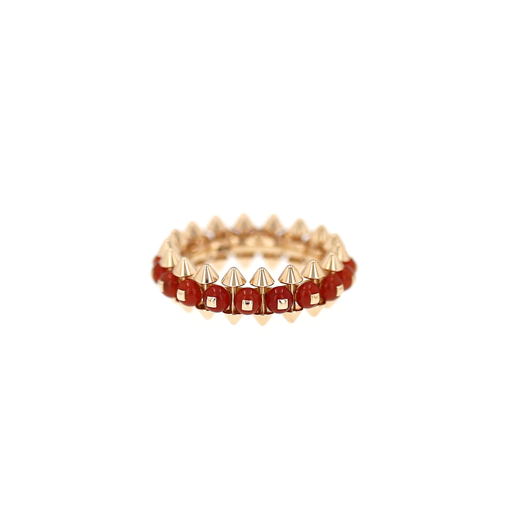 Bague Cartier Clash De Cartier en or rose et agate rouge