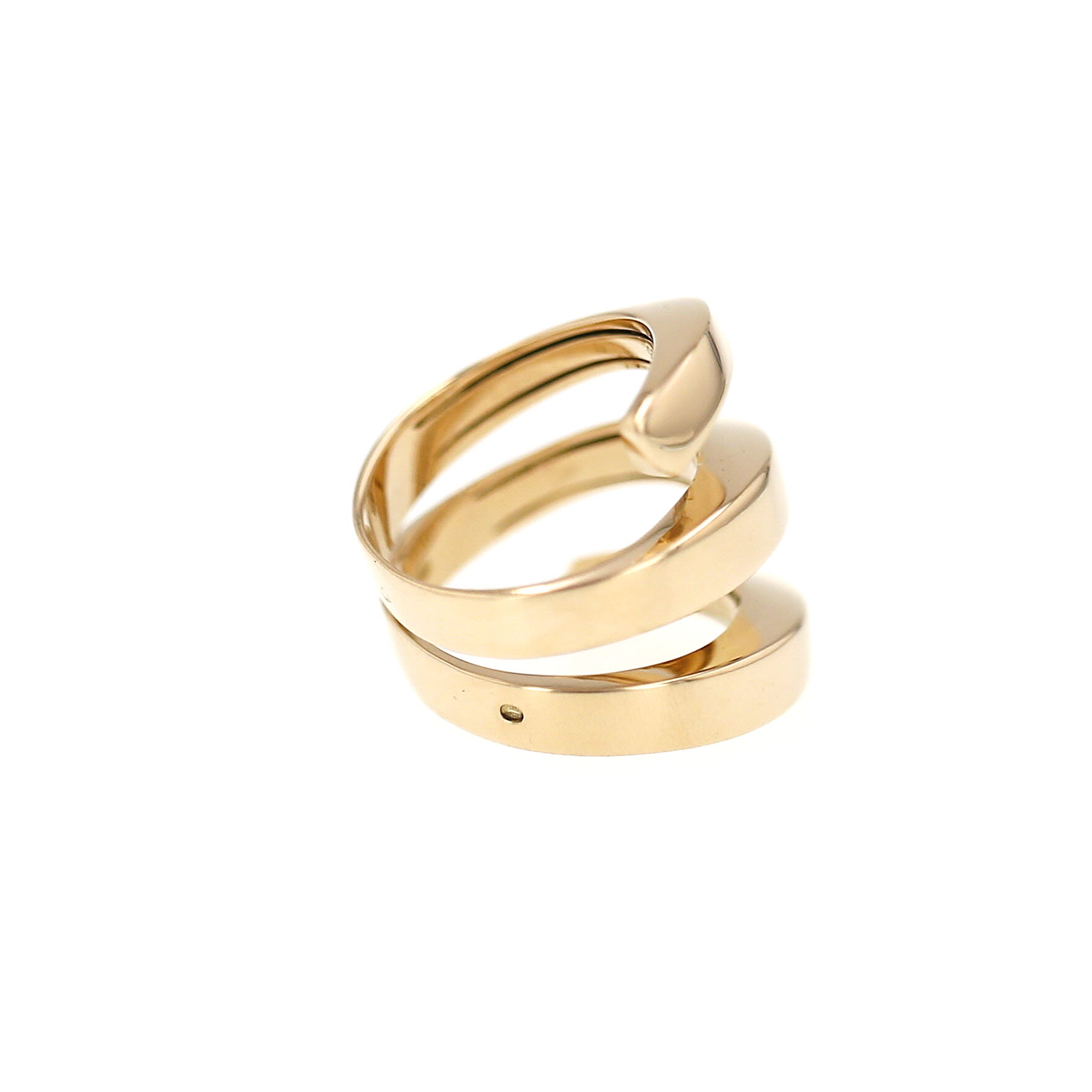 Anillo Fred Serpentine de oro amarillo