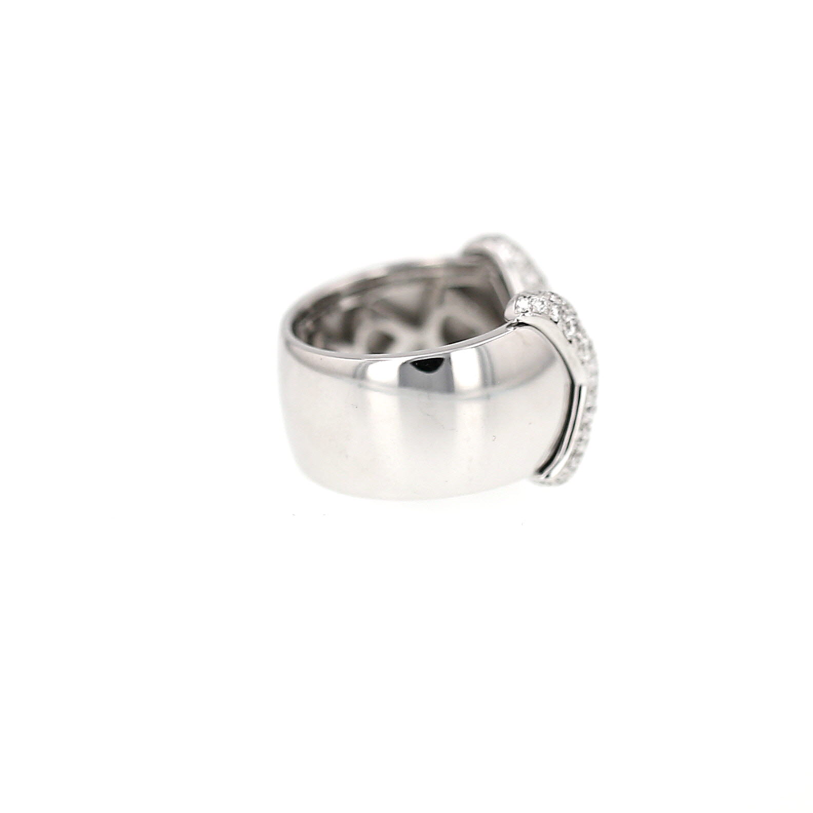 Bague Chopard en or blanc et diamants