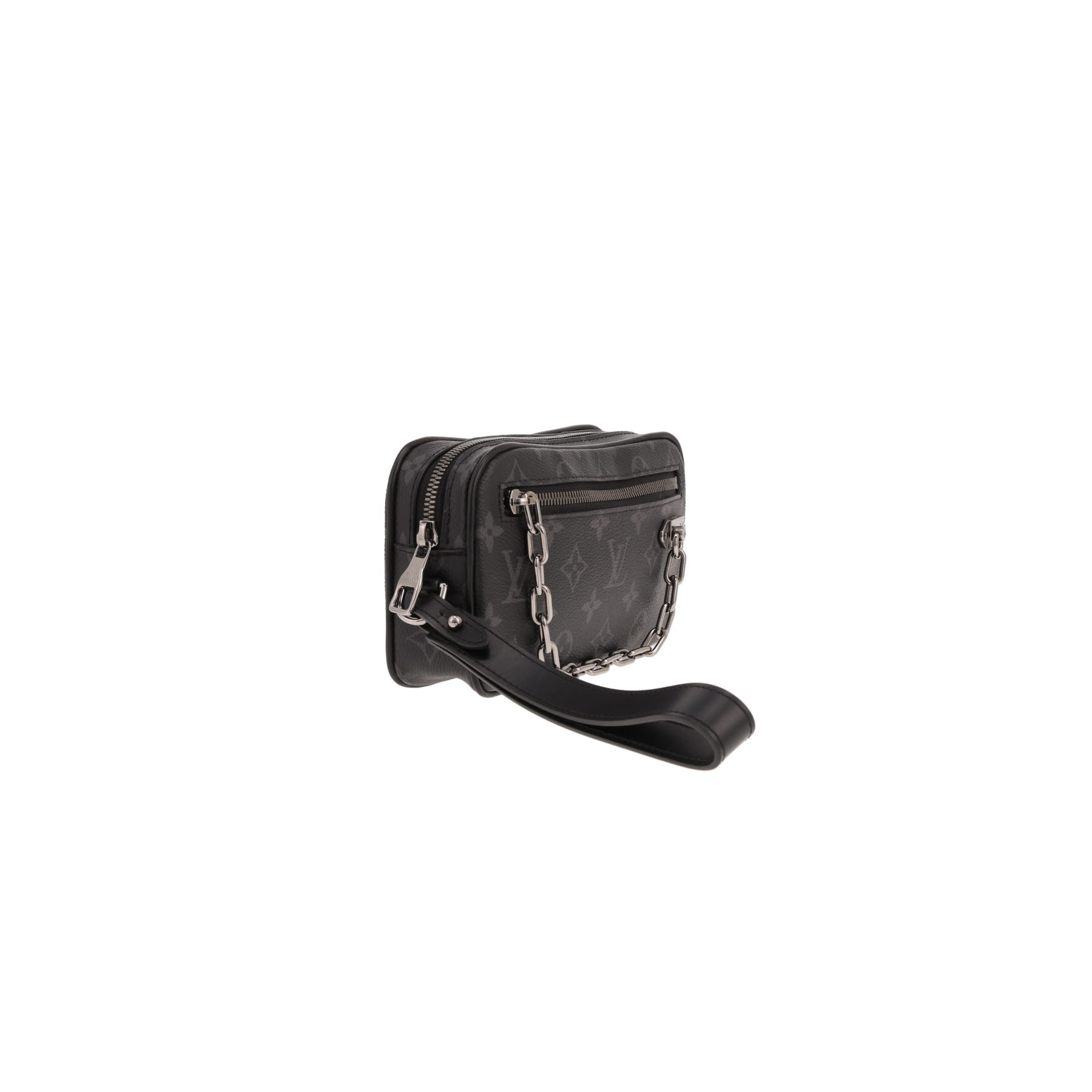 Pochette Louis Vuitton  Volga en toile monogram gris Graphite