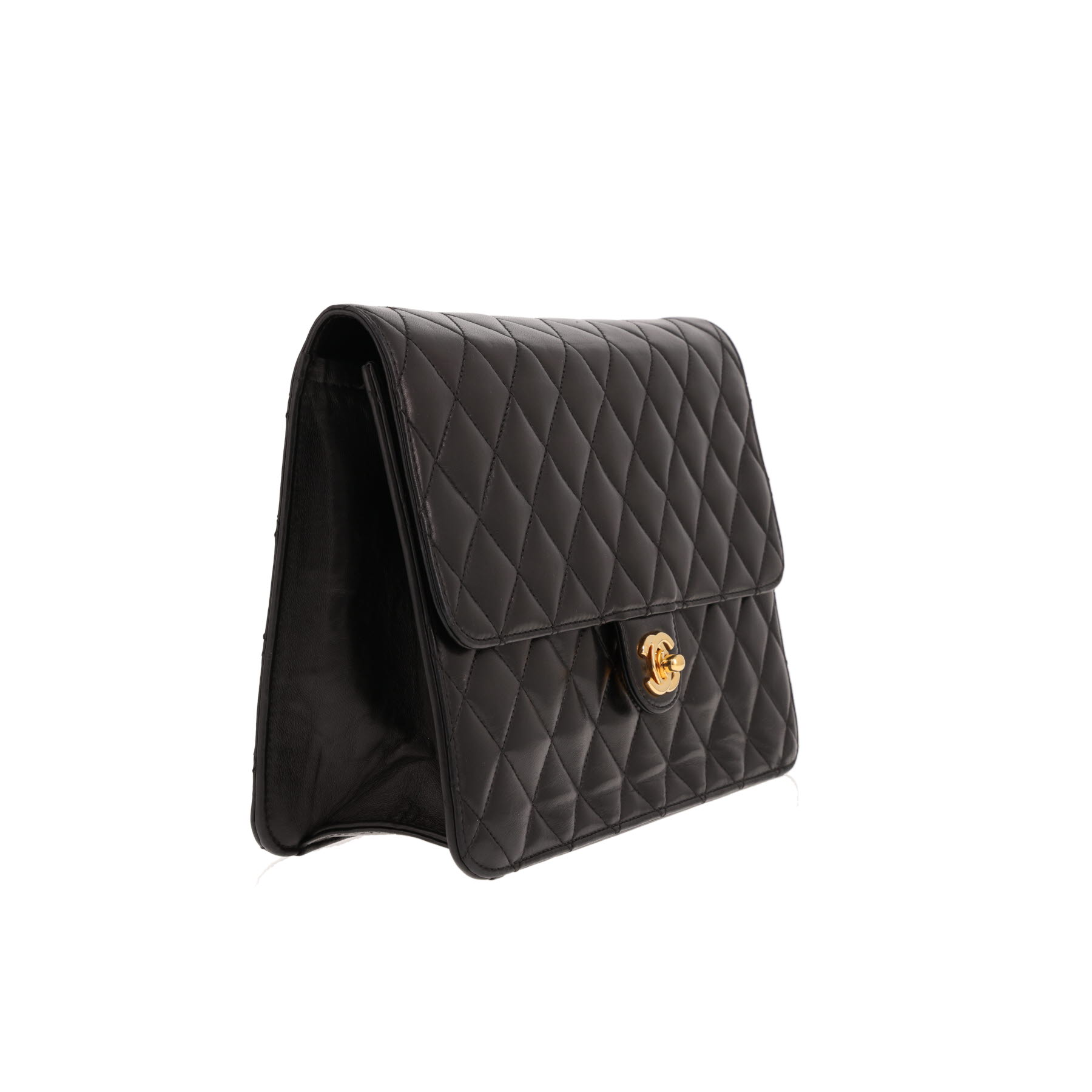Sac à main Chanel  Mademoiselle en cuir matelassé noir