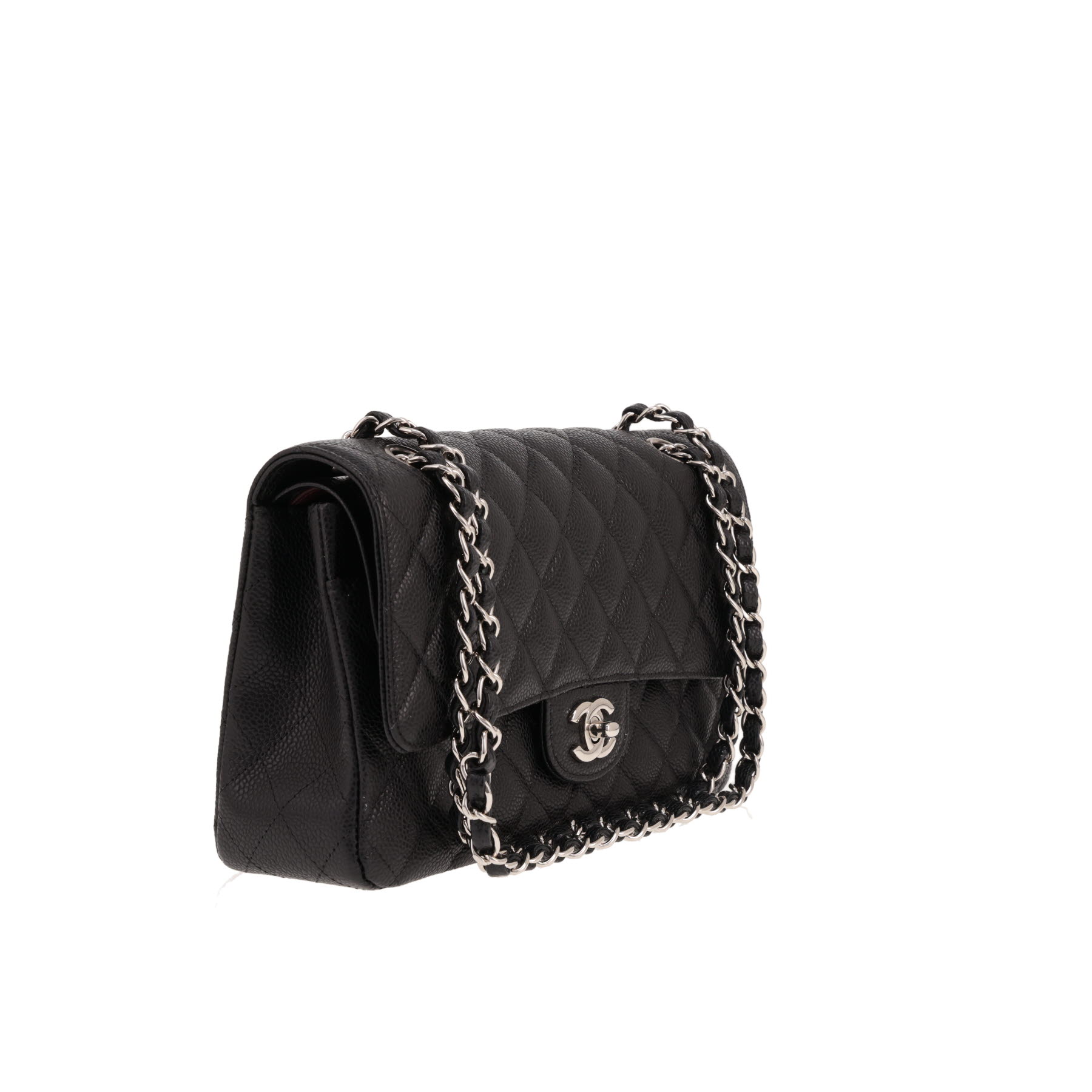 Chanel ‘Timeless Classic’ handbag in black quilted leather