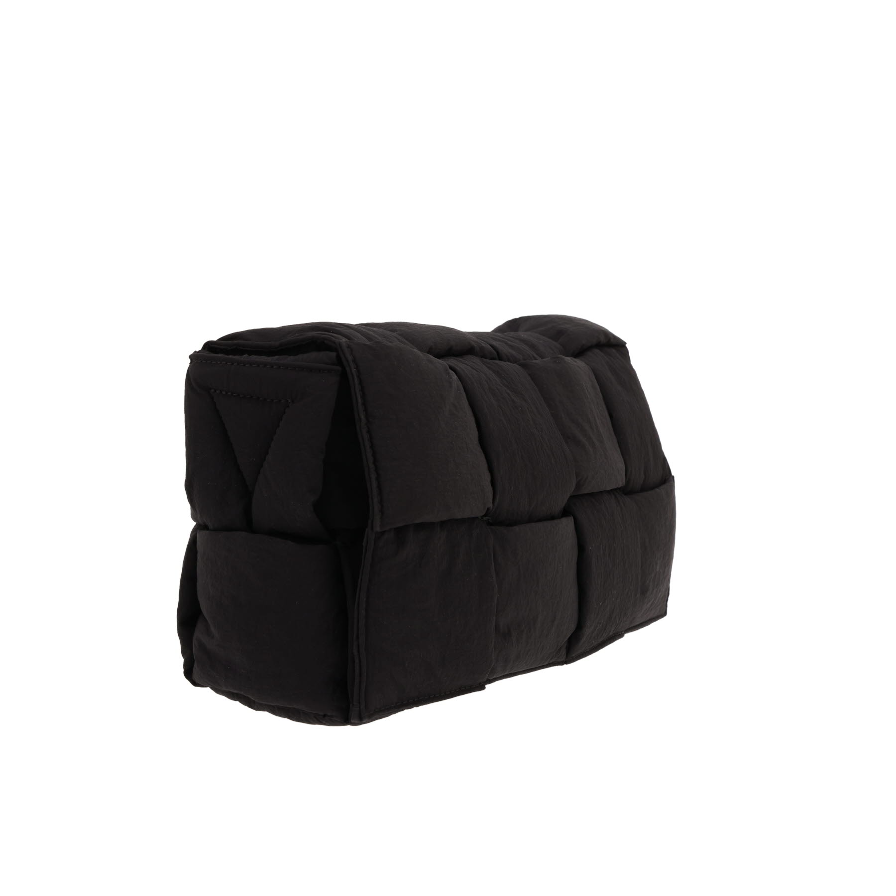 Sac bandoulière Bottega Veneta  Padded Cassette en toile noire
