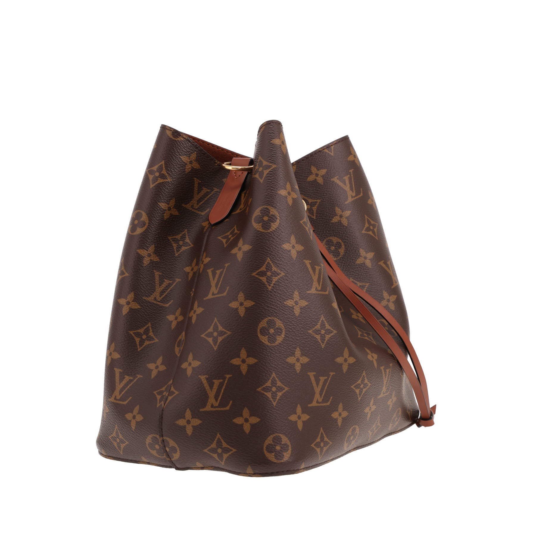 Bolso Louis Vuitton  NéoNoé de lona Monogram marrón y piel marrón