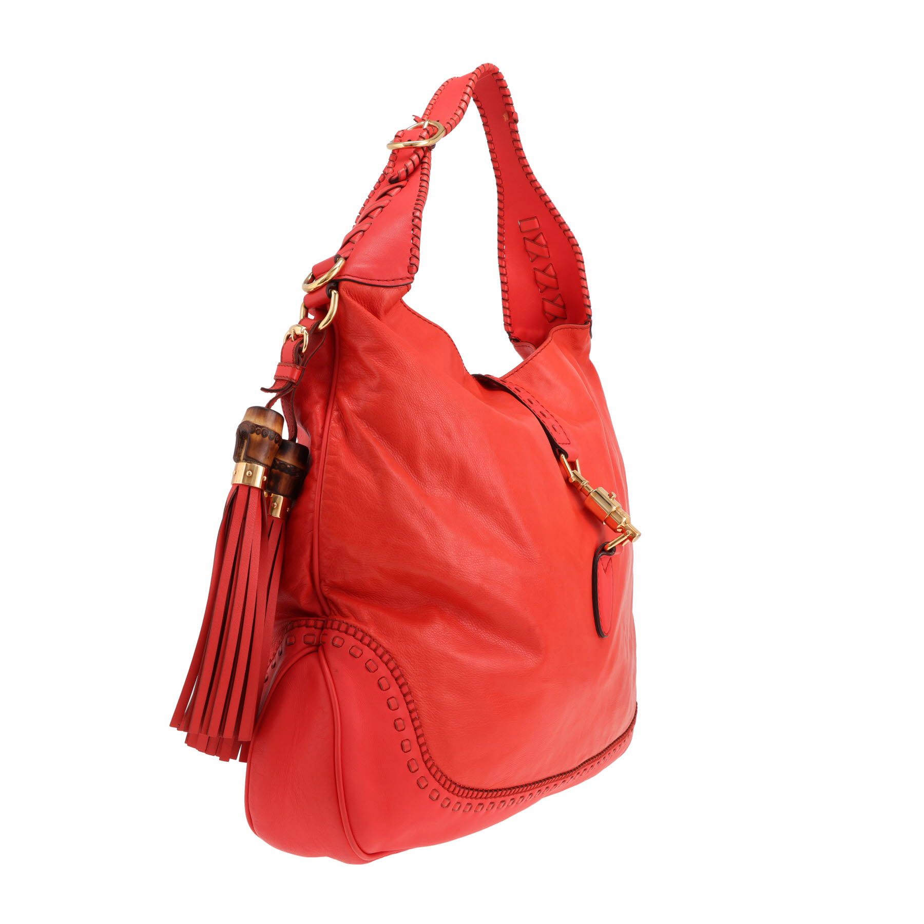Bolso Gucci «Jackie» de piel roja
