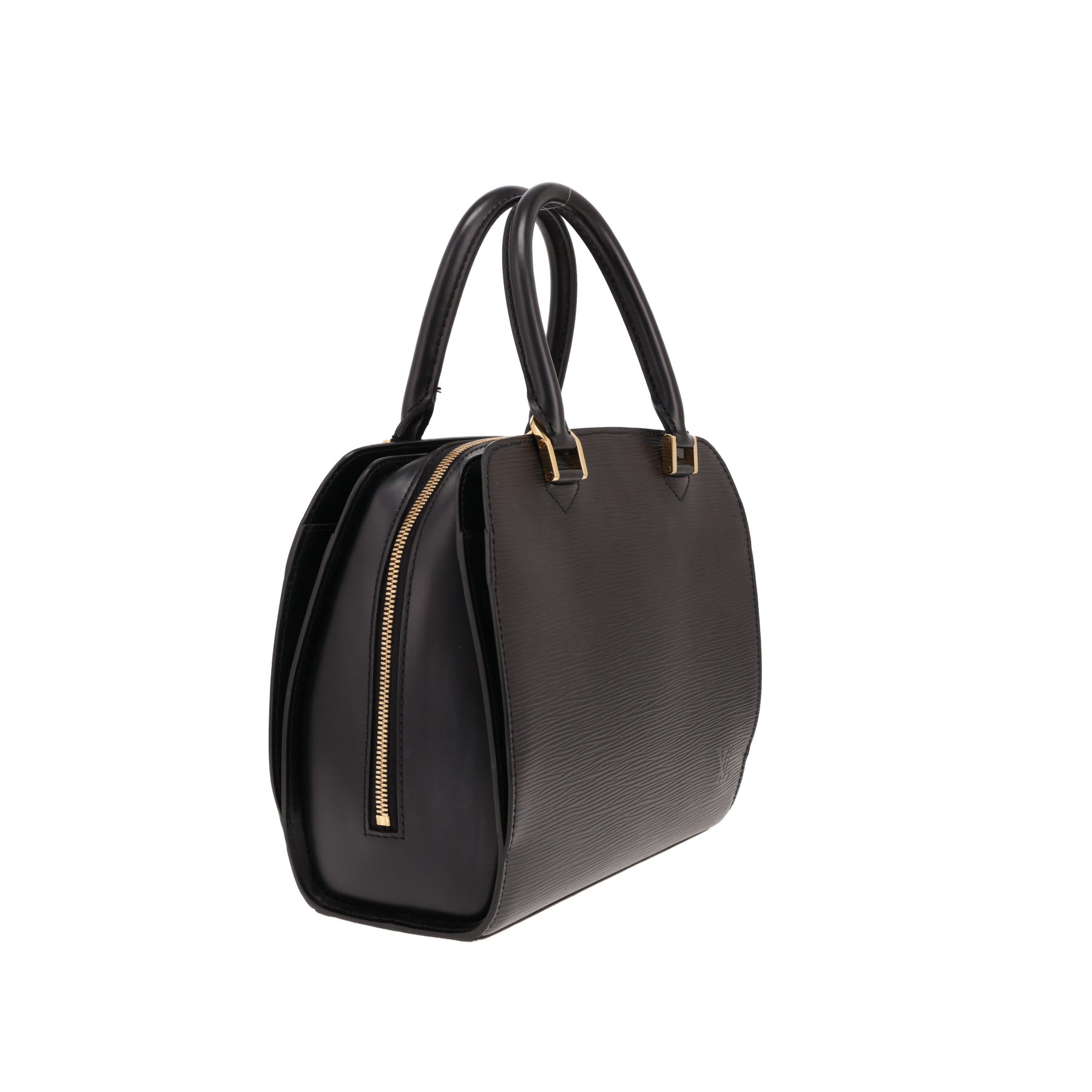 Borsa Louis Vuitton Pont Neuf in pelle Épi nera