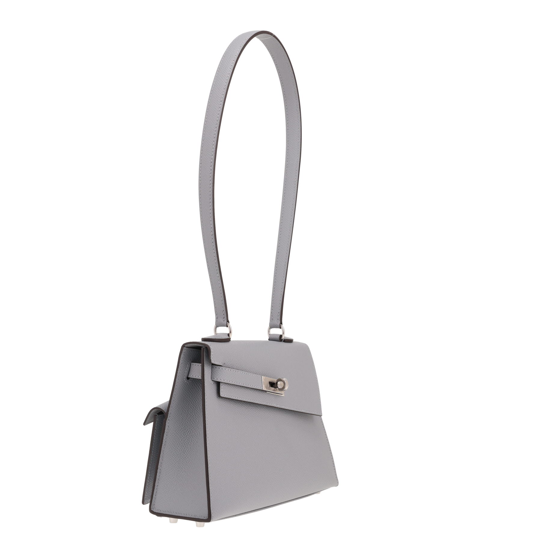 Hermès Kelly Désordre handbag in Epsom leather, Pantin Grey