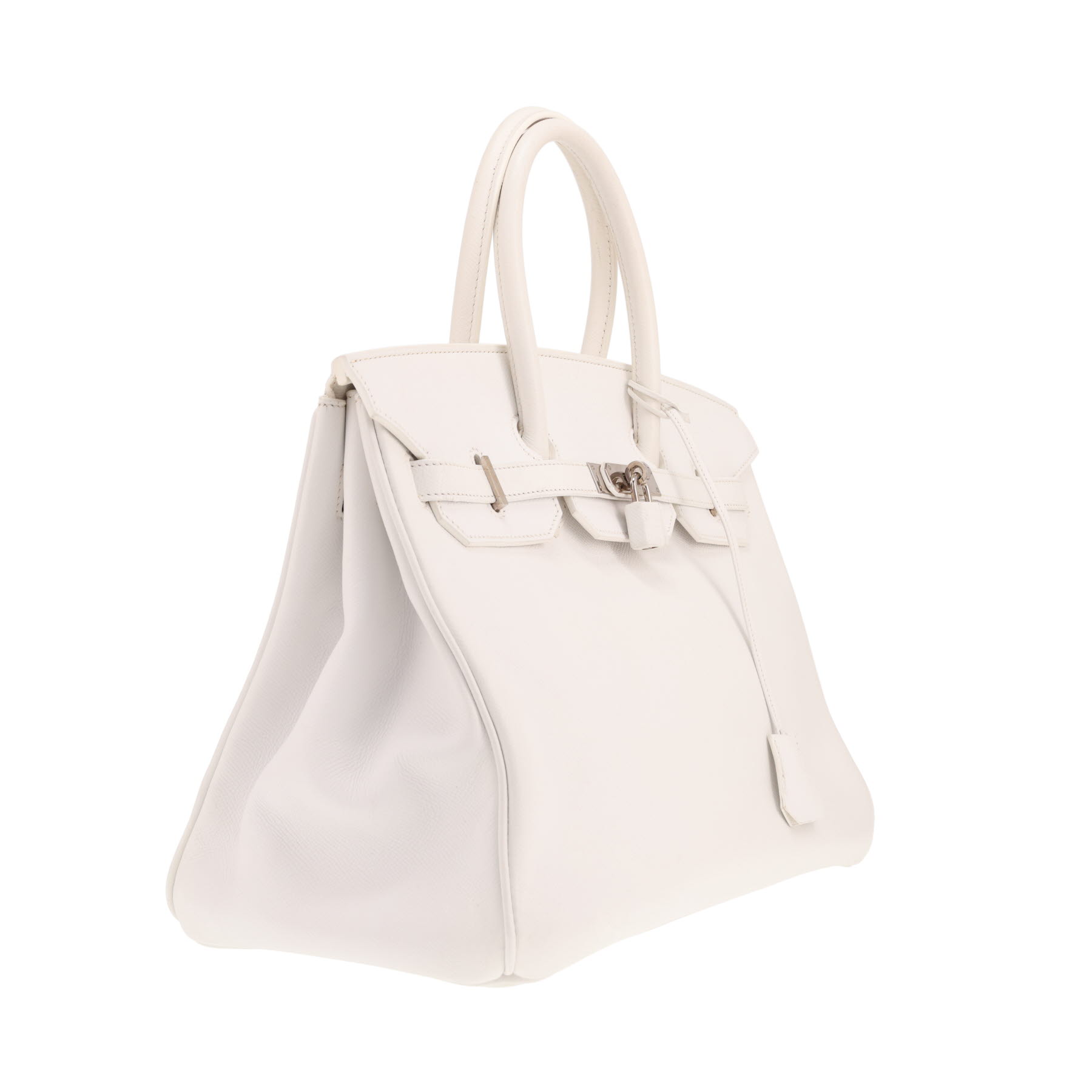 Hermès Birkin 35 cm handbag in white Epsom leather