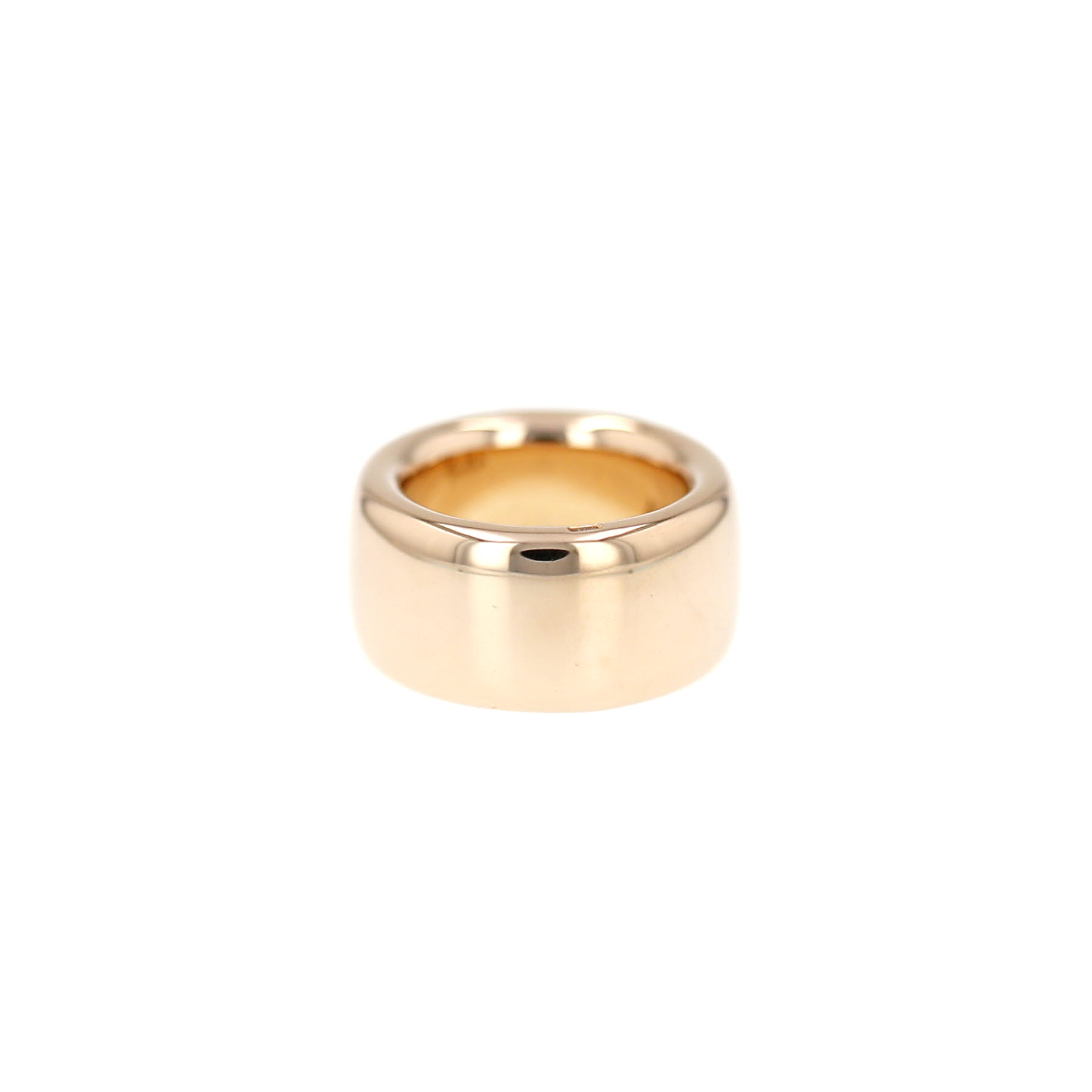Pomellato Iconica wide ring in rose gold