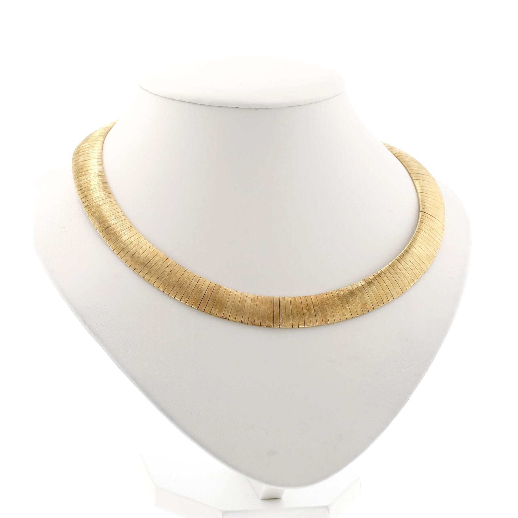 Vintage yellow gold necklace