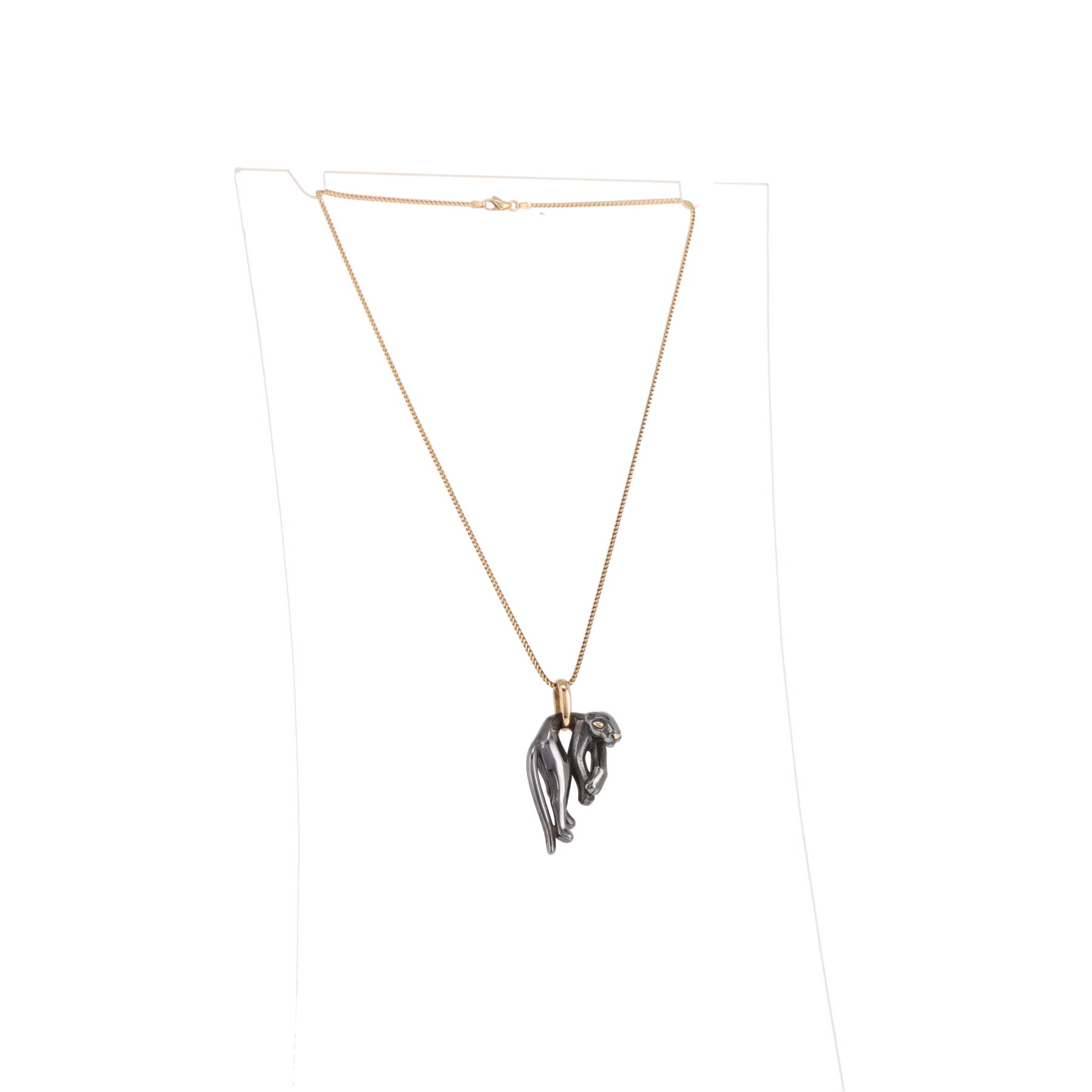 Cartier Panthère Molle Pendant in yellow gold and silverium