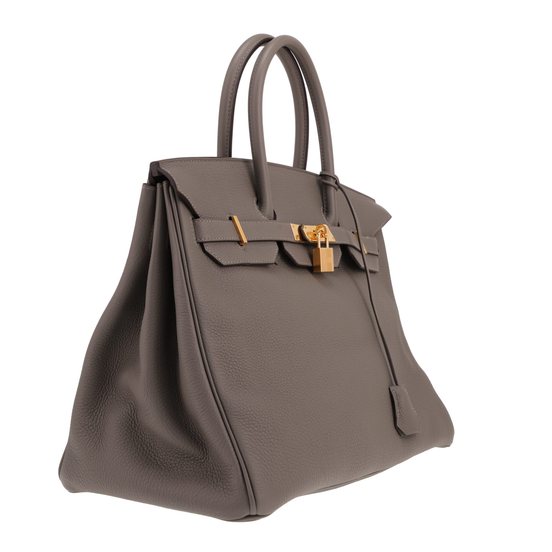 Hermès Birkin handbag, 35 cm, in Gris Meyer Togo leather