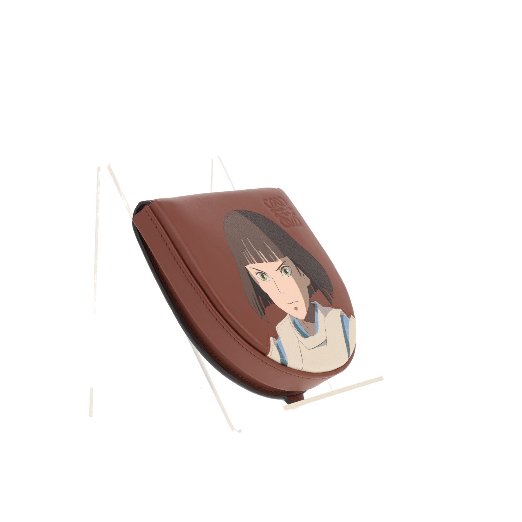 Borsa a tracolla Loewe x Studio Ghibli   in pelle marrone