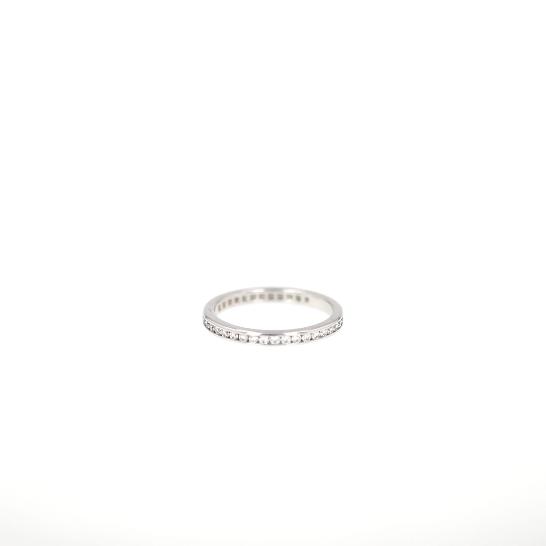 Alliance Tiffany & Co Setting en platine et diamants