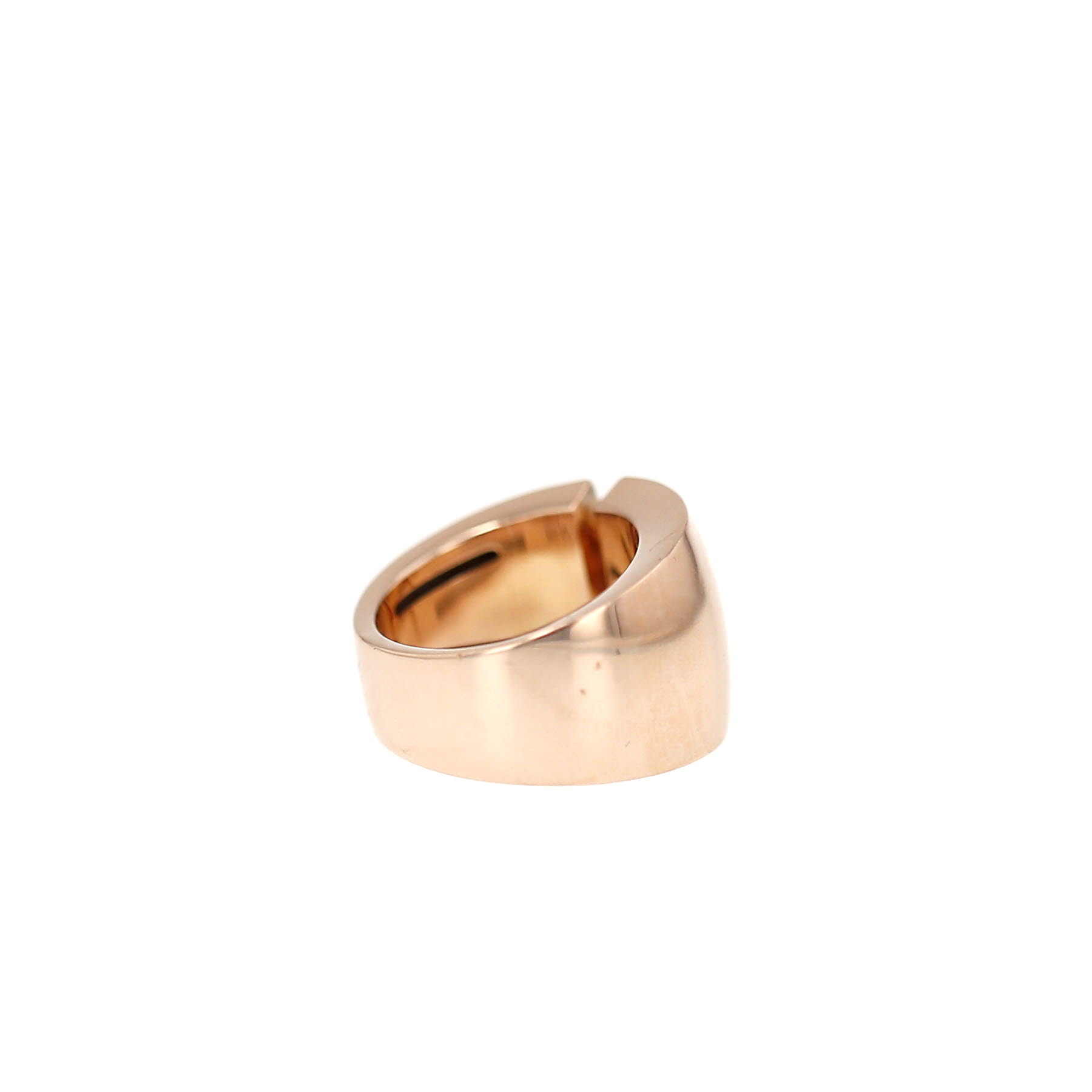 Chaumet ‘Lien’ medium-sized ring in rose gold and diamonds