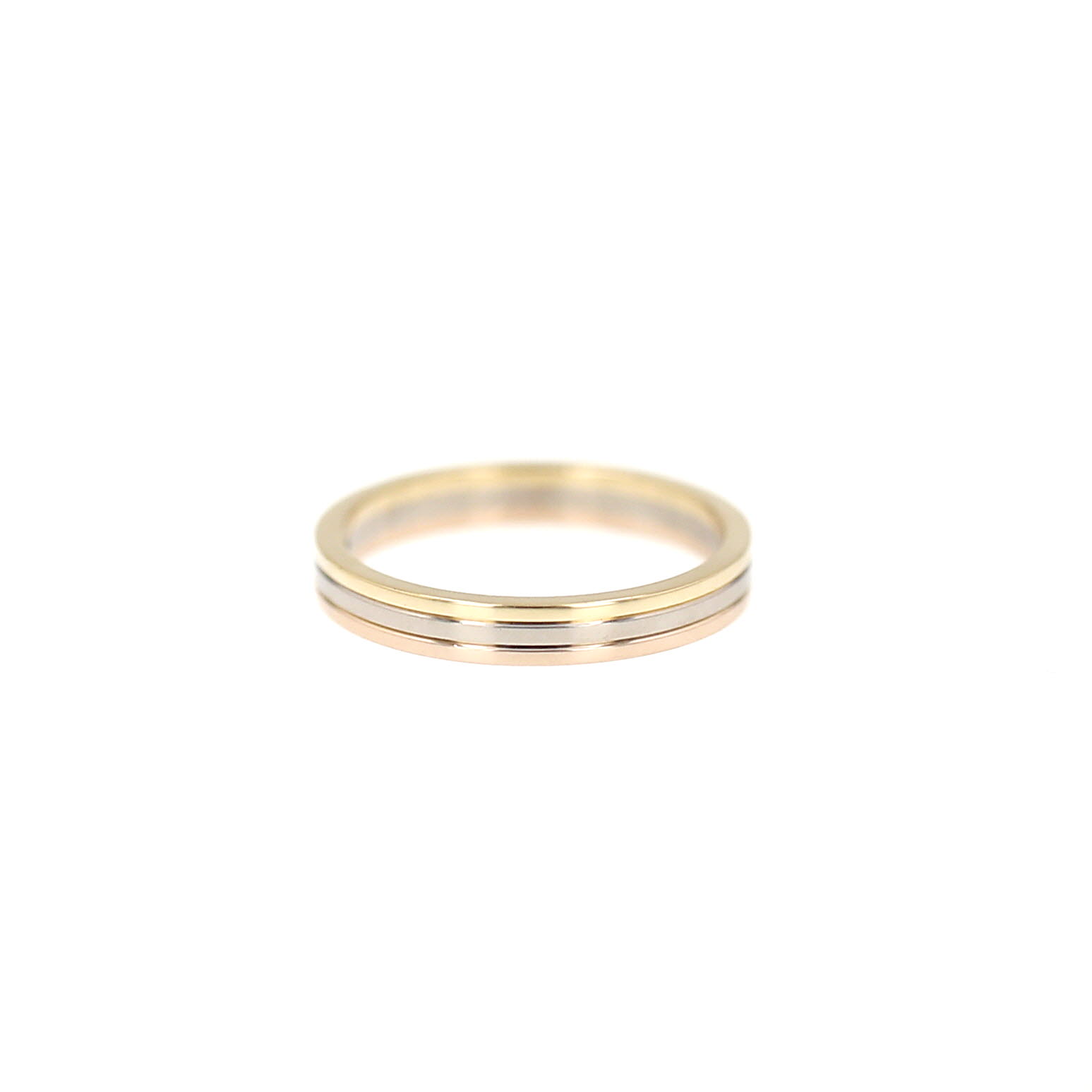 Alliance Cartier Vendôme Louis Cartier en or rose, or blanc et or jaune