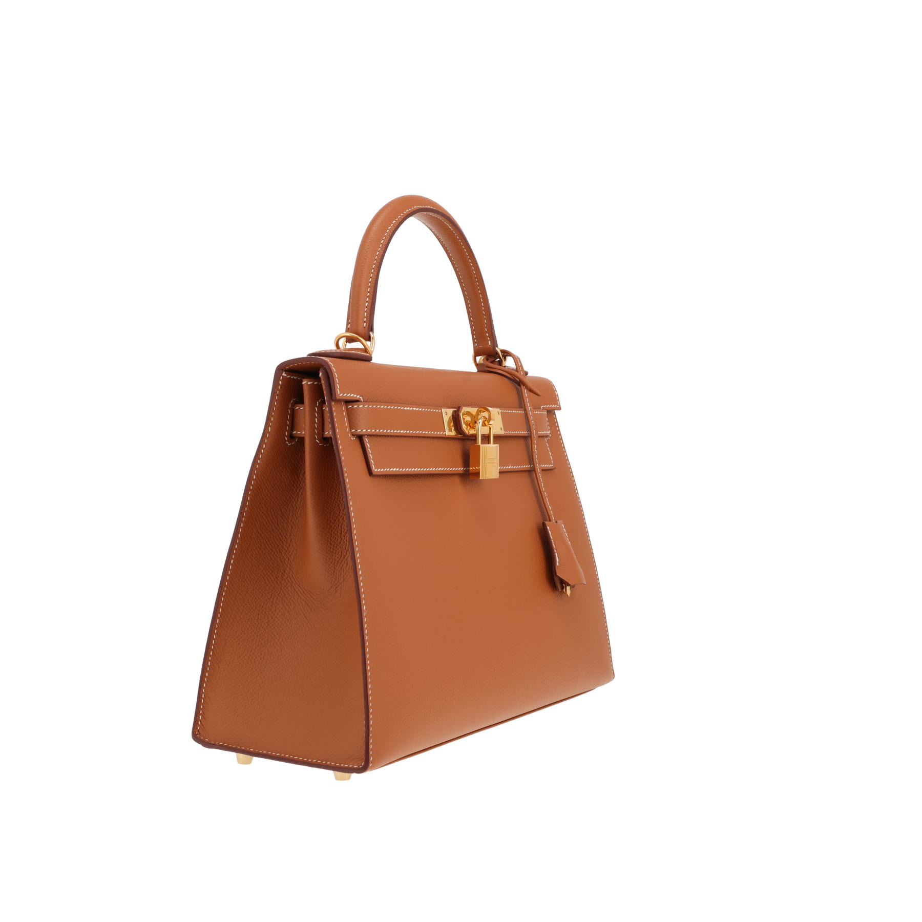 Hermès Kelly 28 cm handbag in gold Epsom leather