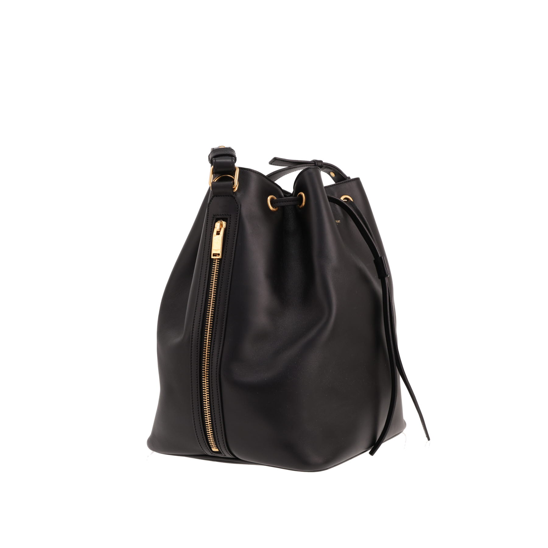 Sac à main Saint Laurent  Emmanuelle en cuir noir