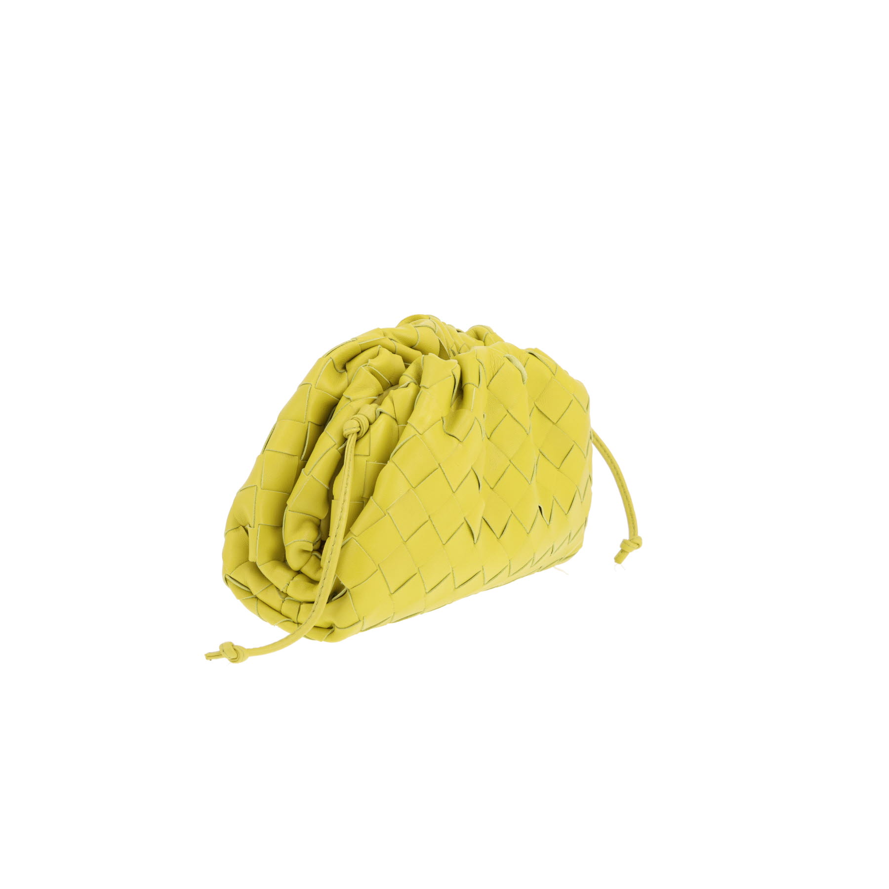 Bottega Veneta shoulder bag – Green intrecciato leather pouch