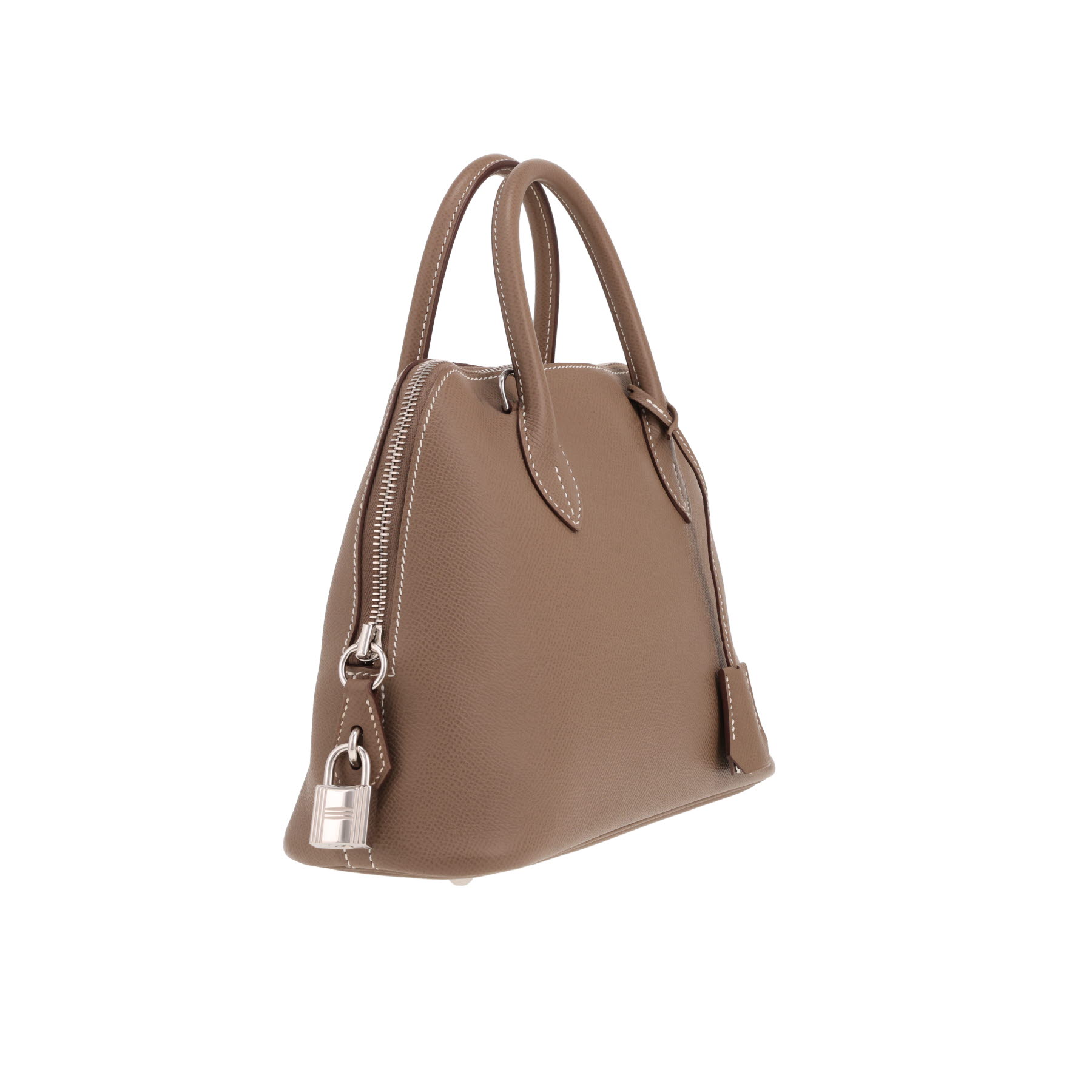 Hermès Bolide 25 cm handbag in Epsom leather in the colour ‘Étoupe’