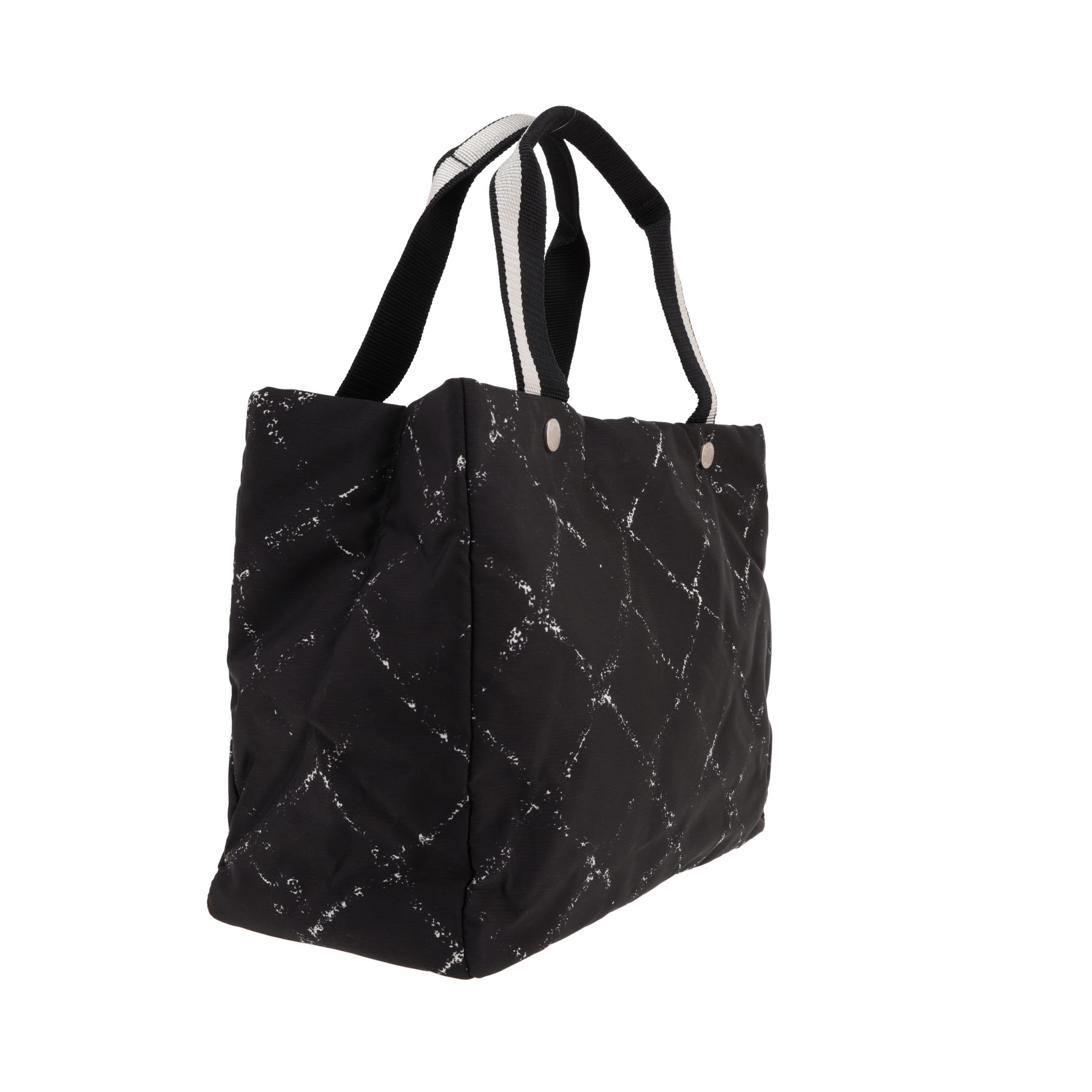 Bolso de Chanel   de lona negra