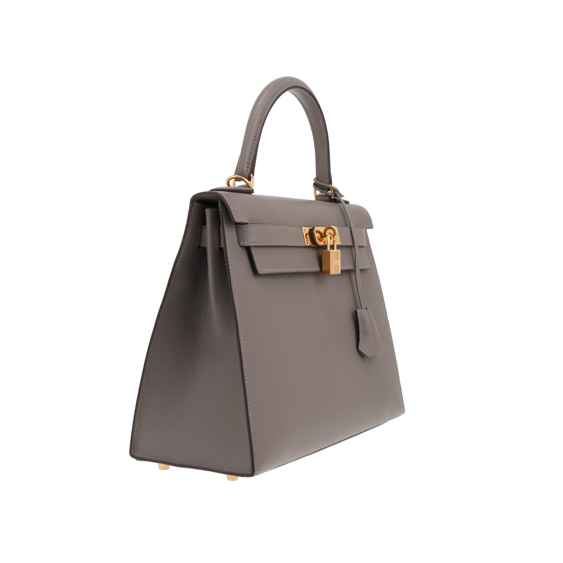 Hermès Kelly handbag, 28 cm, in Gris Meyer Veau Madame