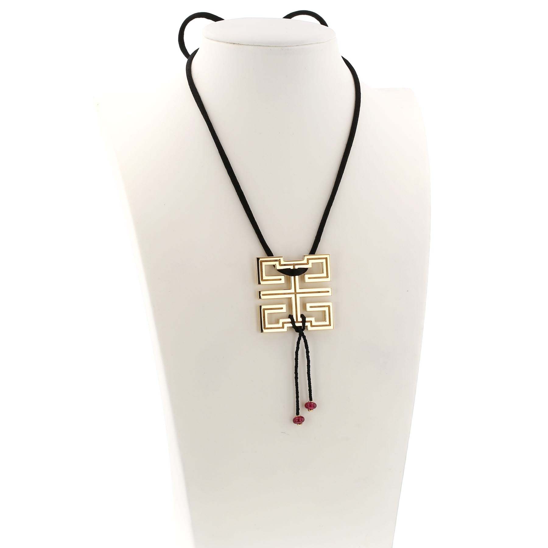 Cartier ‘Le Baiser du Dragon’ pendant in yellow gold and Rubis