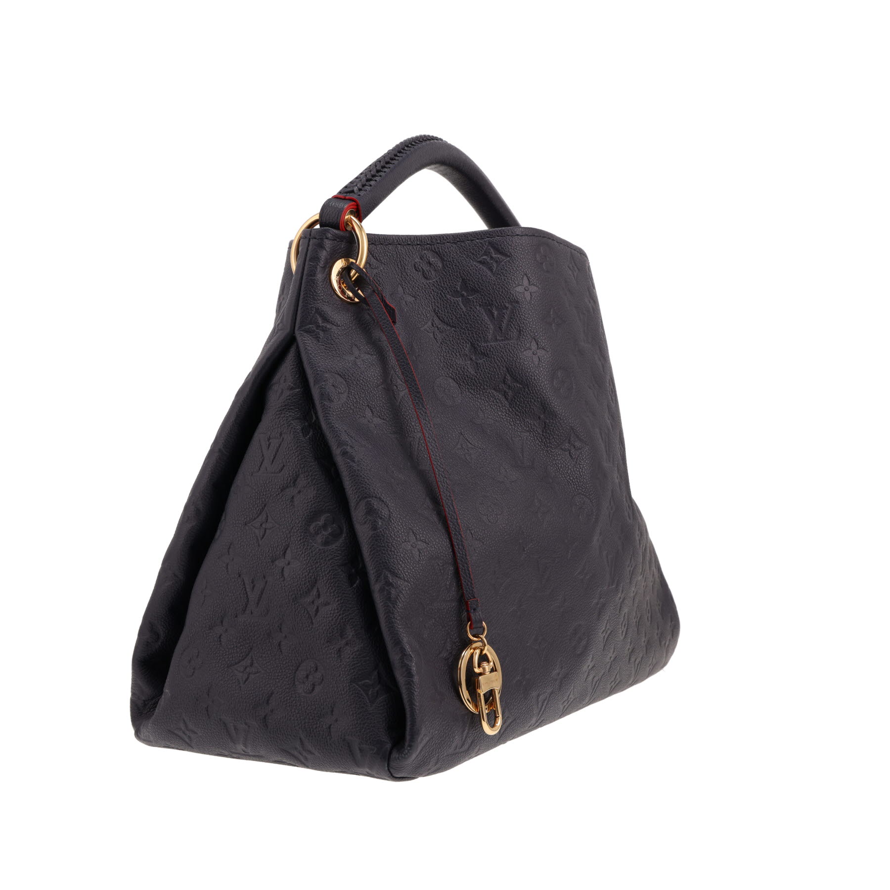 Bolso Louis Vuitton «Artsy» de piel con el monograma estampado en Bleu Marine