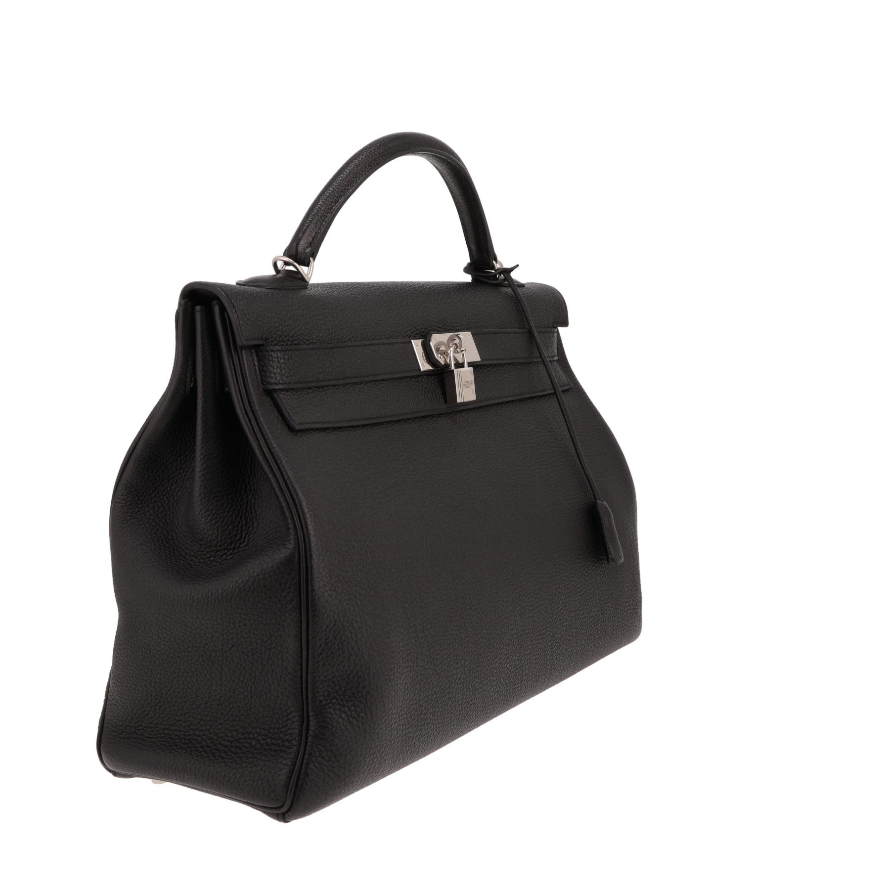 Sac à main Hermès  Kelly 40 cm en cuir togo noir