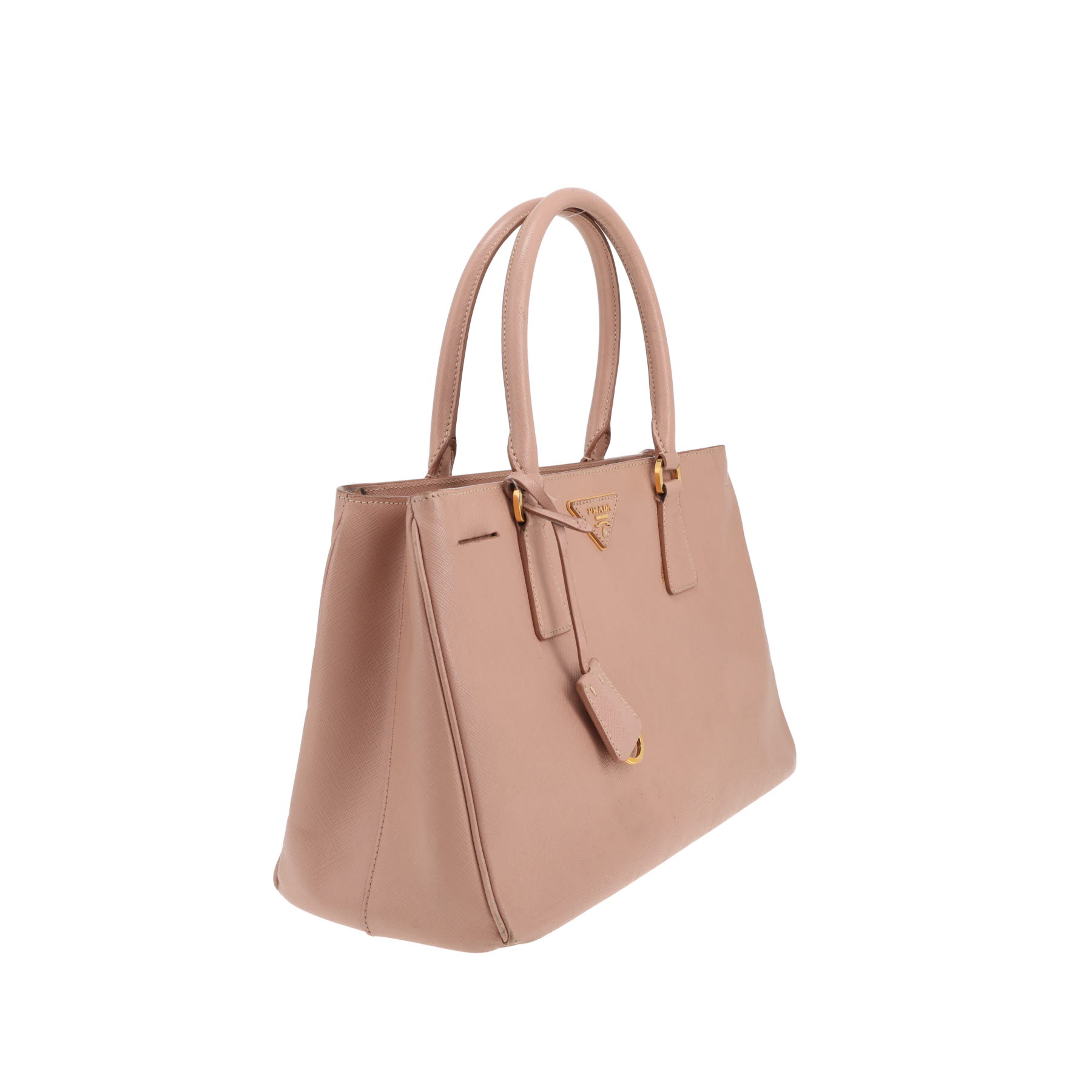 Borsa Prada “Galleria” in pelle Saffiano rosa pallido
