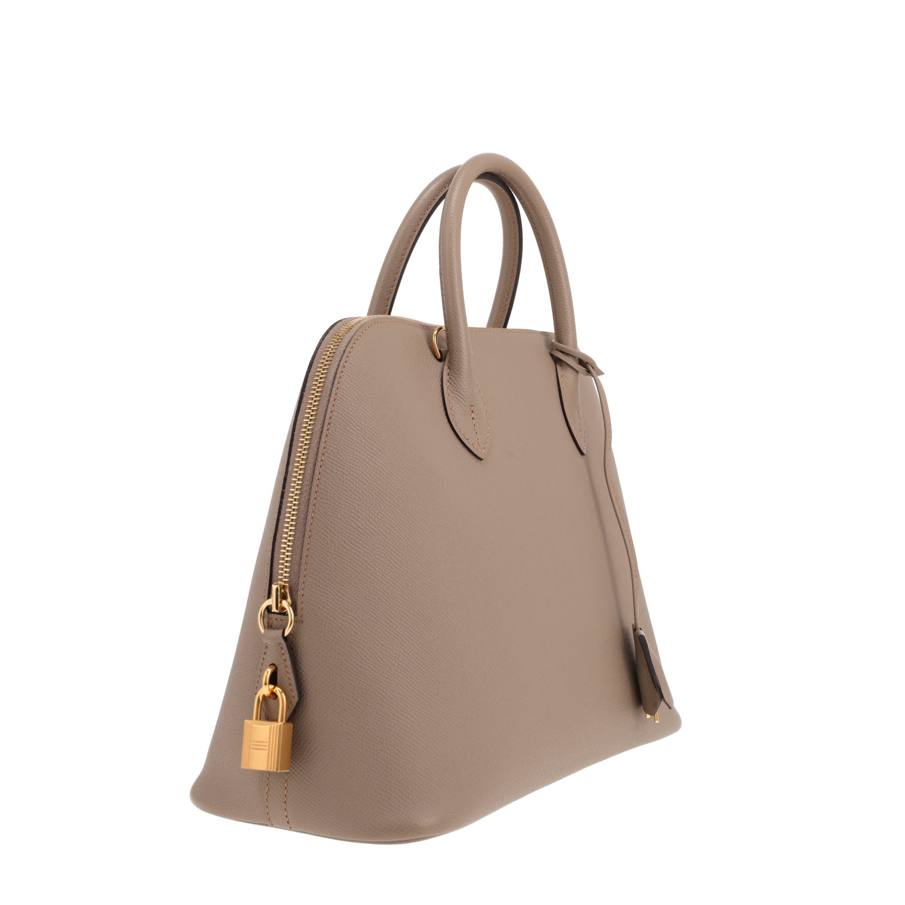 Hermès Bolide 30 cm handbag in Gris Tourterelle Epsom leather
