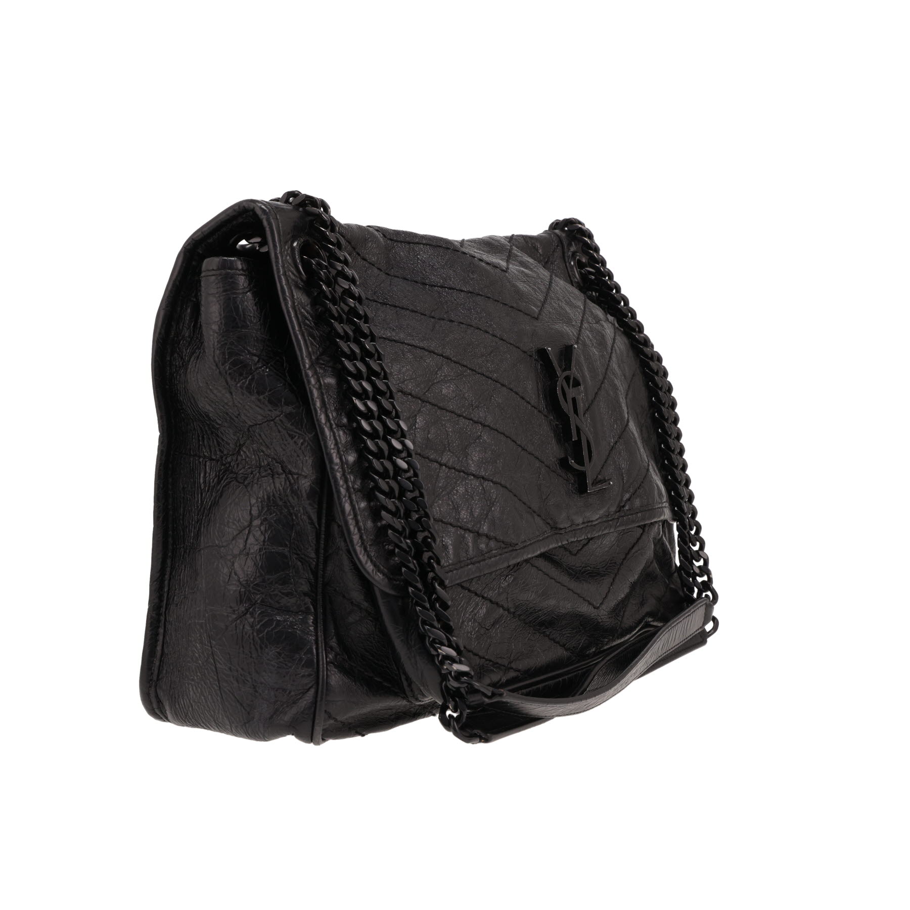 Borsa a tracolla Saint Laurent  Niki in pelle nera