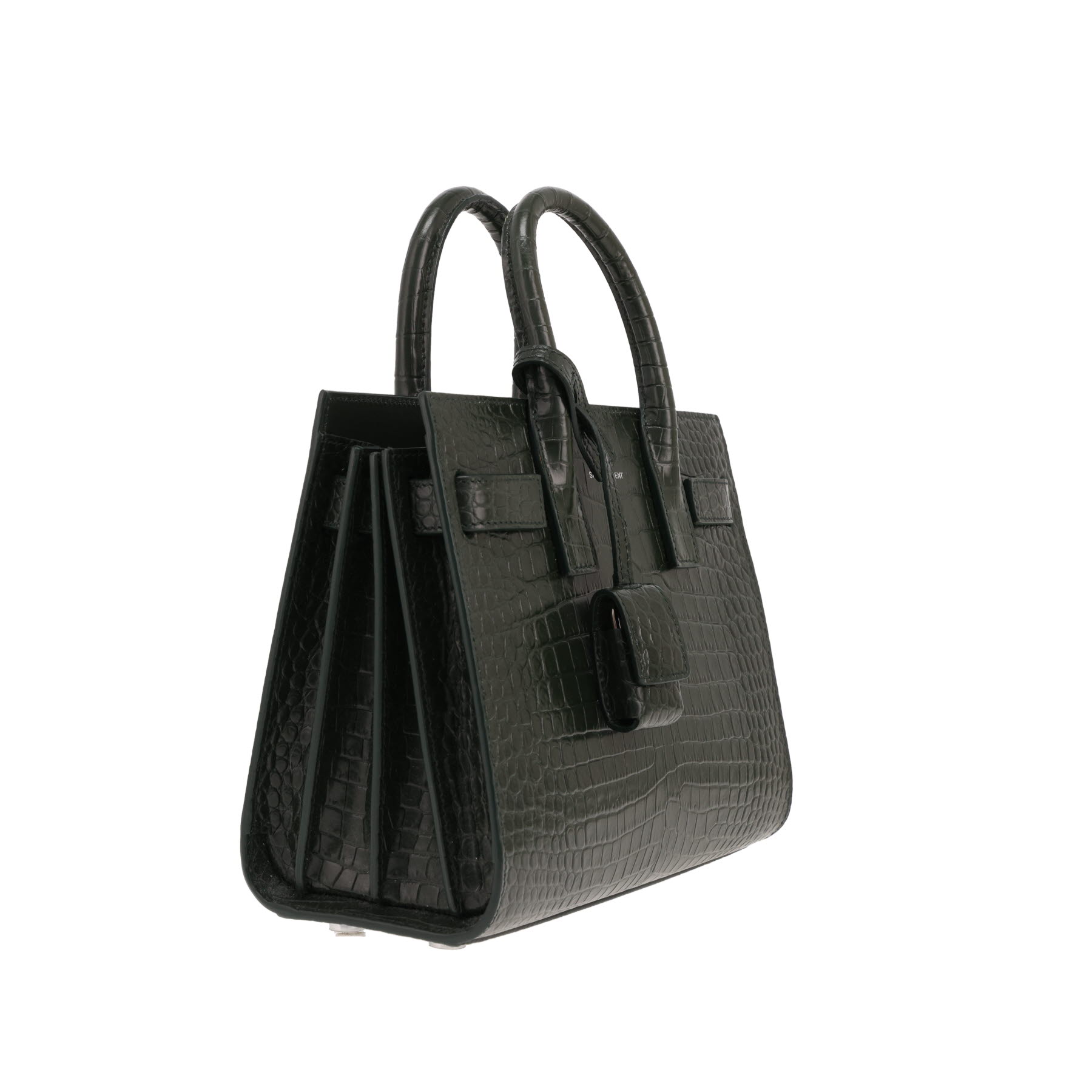 Borsa Saint Laurent  Borsa da giorno Nano in pelle verde