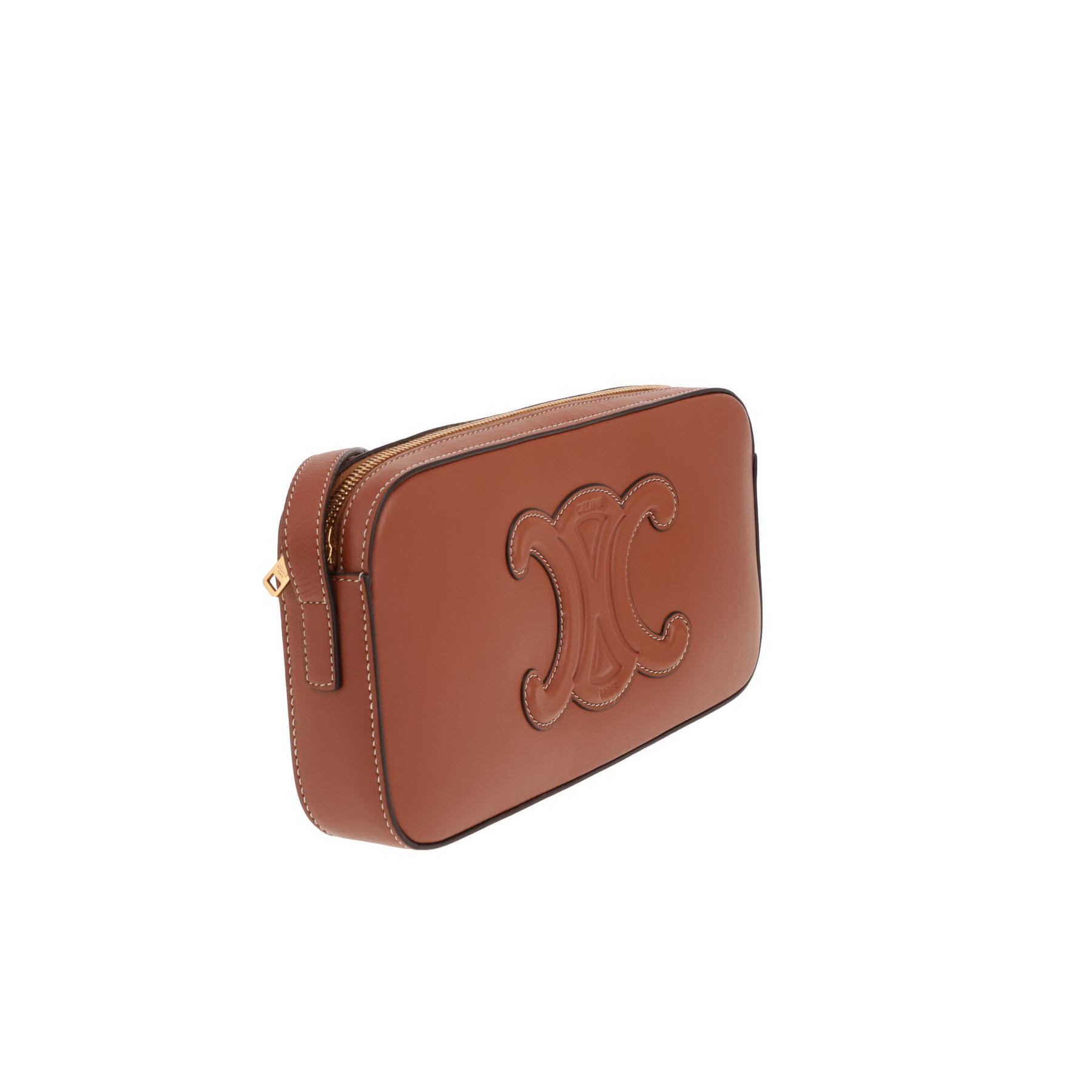 Borsa Celine   in pelle marrone