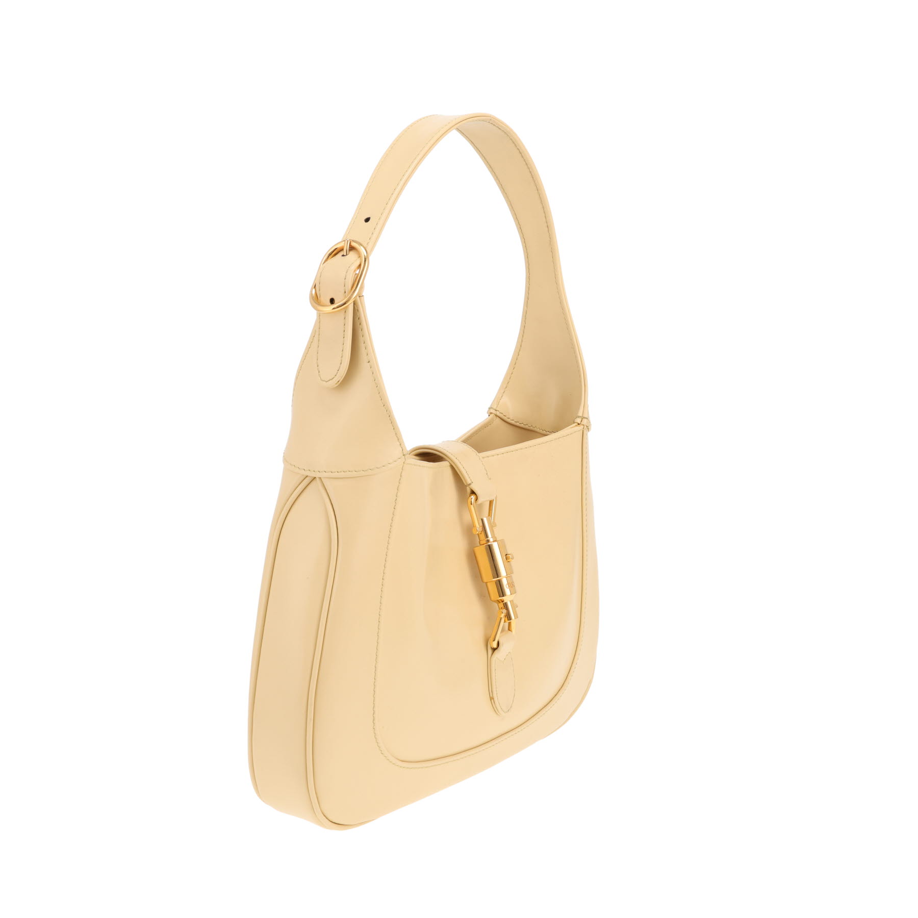 Sac à main Gucci  Jackie en cuir jaune